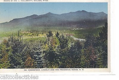 North Woodstock,Lincoln and The Franconia Range-New Hampshire - Cakcollectibles