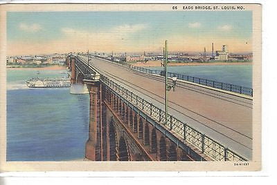 Eads Bridge-St. Louis,Missouri 1938 - Cakcollectibles
