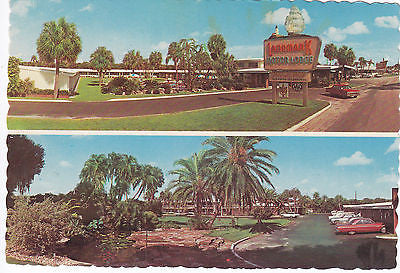 Landmark Motor Lodge- Winter Haven, Florida Postcard - Cakcollectibles - 1