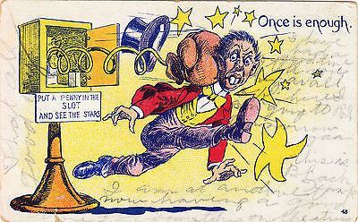 Once Is Enough Comic Postcard - Cakcollectibles