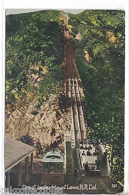Great Incline-Mt. Lowe R.R.-California - Cakcollectibles