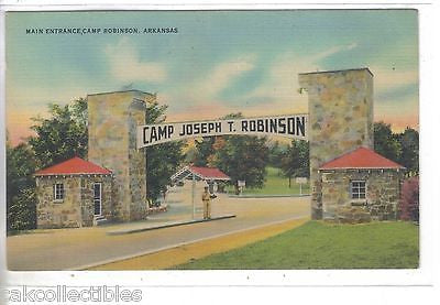 Main Entrance-Camp Robinson,Arkansas - Cakcollectibles - 1