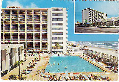 Americano Beach Lodge - Daytona Beach , Florida Postcard - Cakcollectibles - 1