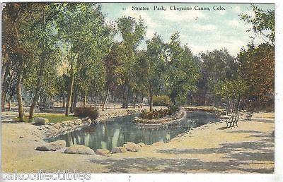 Stratton Park-Cheyenne Canon,Colorado 1909 - Cakcollectibles