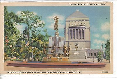 De Pew Fountain in University Park-Indianapolis,Indiana - Cakcollectibles