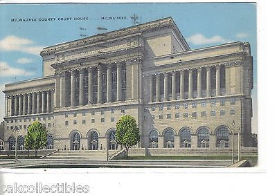 Milwaukee County Court House-Milwaukee,Wisconsin 1956 - Cakcollectibles