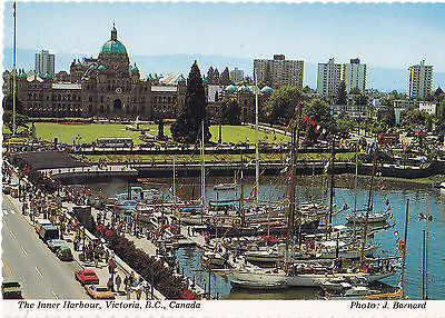 "The Inner Harbour" Victoria, B.C., Canada Postcard - Cakcollectibles - 1