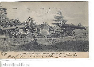 Burial Place of Myles Standish-Duxbury,Massachusetts 1910 - Cakcollectibles - 1