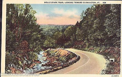 Molly Stark Trail Looking Toward Bennington,Vermont - Cakcollectibles