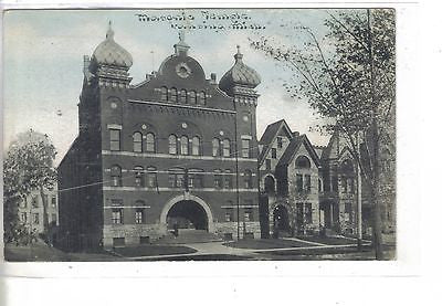 Masonic Temple-Lansing,Michigan 1911 - Cakcollectibles - 1