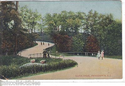 Davis Park-Providence,Rhode Island 1909 - Cakcollectibles