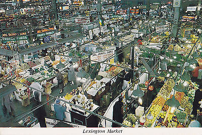 Greetings From Lexington Market , Maryland Postcard - Cakcollectibles - 1