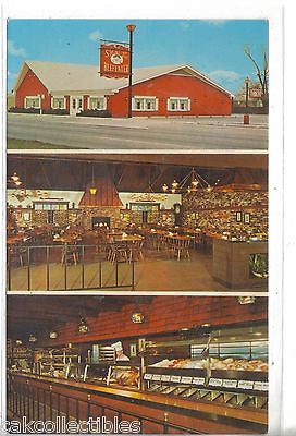Multi View Post Card-Sign of The Beefeater Restaurant-Michigan - Cakcollectibles