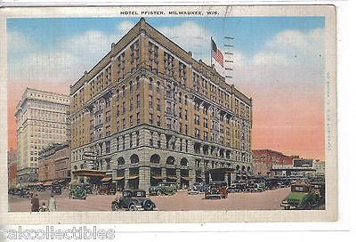 Hotel Pfister-Milwaukee,Wisconsin 1940 - Cakcollectibles