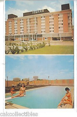 Towers Motor Hotel-Houston,Texas 1971 - Cakcollectibles