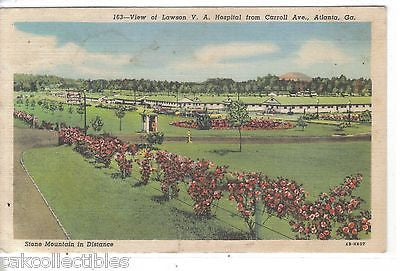 View of Lawson V.A. Hospital from Carroll Avenue-Atlanta,Georgia - Cakcollectibles