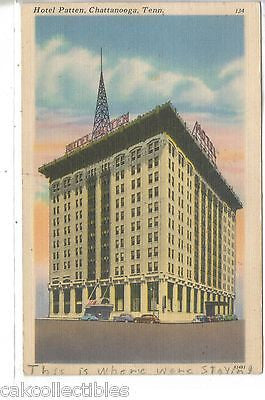 Hotel Patten-Chattanooga,Tennessee 1950 - Cakcollectibles