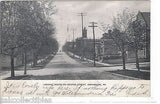 Looking South on Center Street-Ebensburg,Pennsylvania 1911 - Cakcollectibles - 1