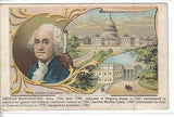 Early Post Card of George Washington.Postcard front