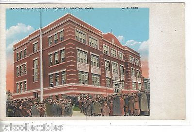 Saint Patrick's School-Roxbury,Boston,Massachusetts - Cakcollectibles