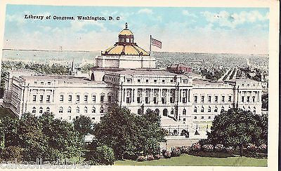 Library of Congress-Washington,D.C. 1918 - Cakcollectibles