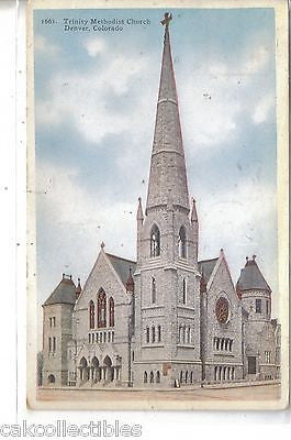 Trinity Methodist Church-Denver,Colorado 1928 - Cakcollectibles