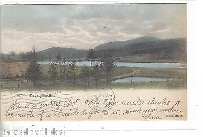 Lake Mansfield-Massachusetts 1906 - Cakcollectibles