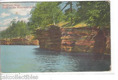 Swallows Nest,Dells of The Wisconsin River 1913 - Cakcollectibles