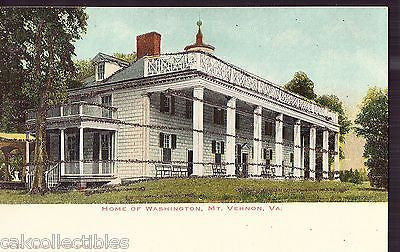 Home of Gearge Washington-Mount Vernon,Virginia UDB - Cakcollectibles