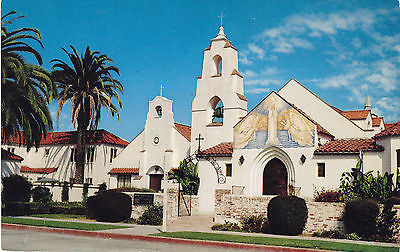 Mary Star Of The Sea Catholic Church La Jolla Calif. Postcard - Cakcollectibles - 1