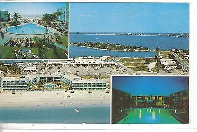 Happy Dolphin Inn-St. Pete Beach,Florida.Vintage potscard front