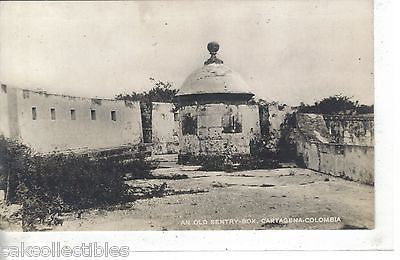 RPPC-An Old Sentry Box-Cartagena,Colombia - Cakcollectibles