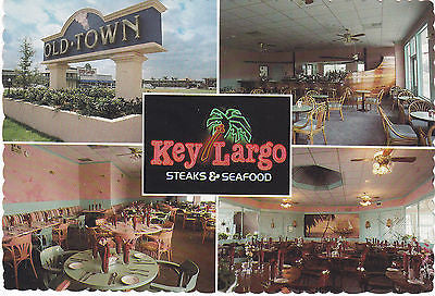 Key Largo Restaurant-At Old Town-Kissammee, Florida Postcard - Cakcollectibles - 1