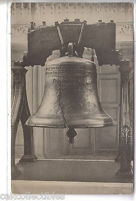 The Liberty Bell,Independence Hall-Philadelphia,Pennsylvania 1923 - Cakcollectibles