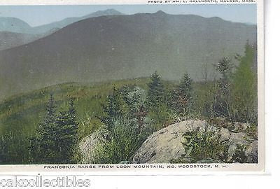Franconia Range from Loon Mountain-North Woodstock,New Hampshire - Cakcollectibles