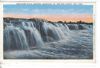 Ohio River Falls,between Louisville,Ky. and New Albany,Ind. - Cakcollectibles