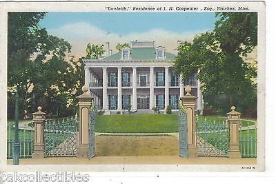 "Dunleith",Residence of J.N. Carpenter,Esq.-Natchez,Mississippi - Cakcollectibles