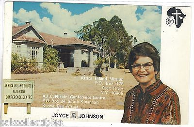 Joyce E. Johnson,A.I.C. Njabini Conference Centre-Kenya,East Africa - Cakcollectibles