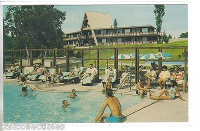 Swimming Pool,Gay El Rancho Resort Ranch-Gaylord,Michigan - Cakcollectibles - 1