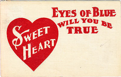 Sweet Heart Comic Postcard - Cakcollectibles