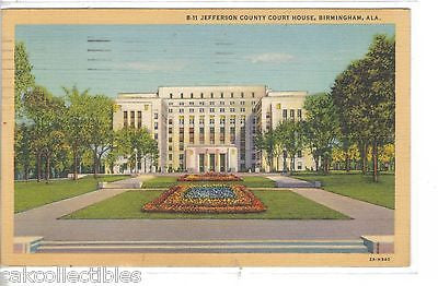 Jefferson County Court House-Birmingham,Alabama 1941 - Cakcollectibles