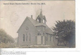 RPPC-Sacred Heart Church (Catholic)-Brown City,Michigan 1911 - Cakcollectibles - 1