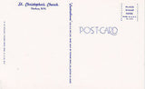 St. Christopher's Church Nashua, New Hampshire Postcard - Cakcollectibles - 2