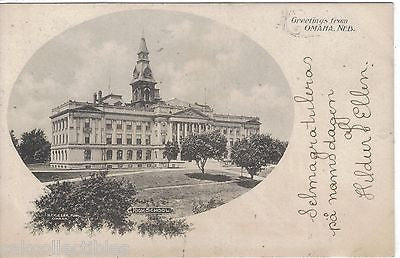 High School-Omaha,Nebraska 1905 - Cakcollectibles