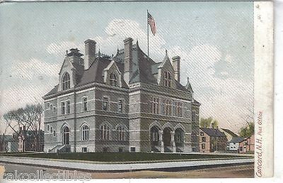 Post Office-Concord,New Hampshire UDB - Cakcollectibles