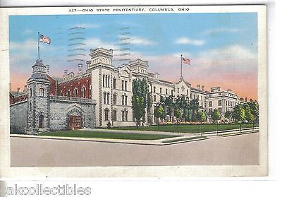 Ohio State Penitentiary-Columbus,Ohio 1939 - Cakcollectibles