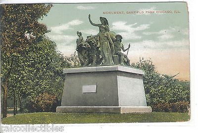 Monument,Garfield Park-Chicago,Illinois - Cakcollectibles