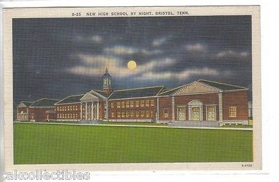 New High School by Moonlight-Bristol,Tennessee - Cakcollectibles