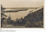 RPPC-Deer Island,Ausable River near Tawas,Michigan - Cakcollectibles - 1