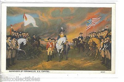 Surrender of Cornwallis-Painting at U.S. Capitol - Cakcollectibles